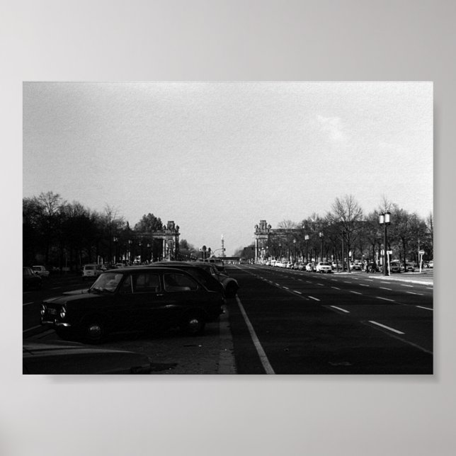 Poster Alemanha Berlim Rua 17 de junho (Frente)