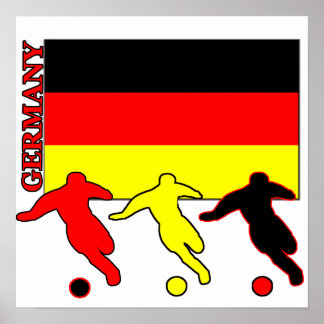 Poster Alemanha de futebol