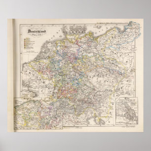 Pôster Alemanha desde 1649 até 1792