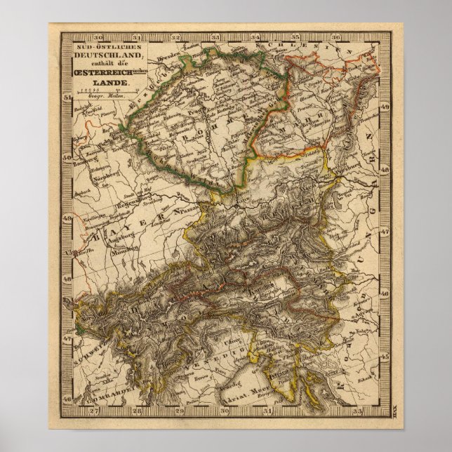 Poster Alemanha e Áustria 3 (Frente)