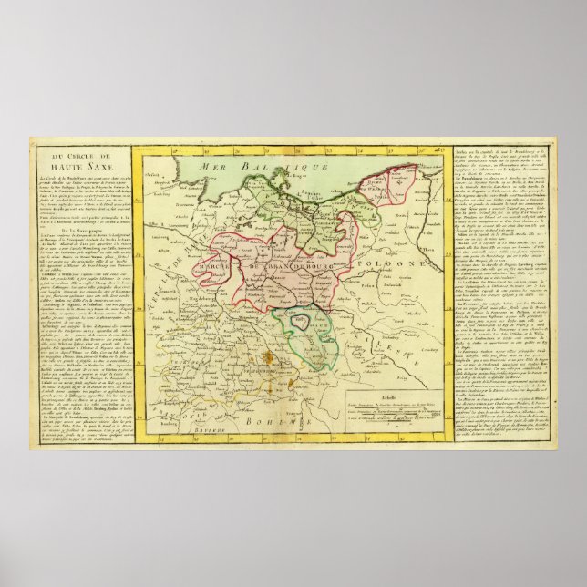 Pôster Alemanha e Polônia (Frente)