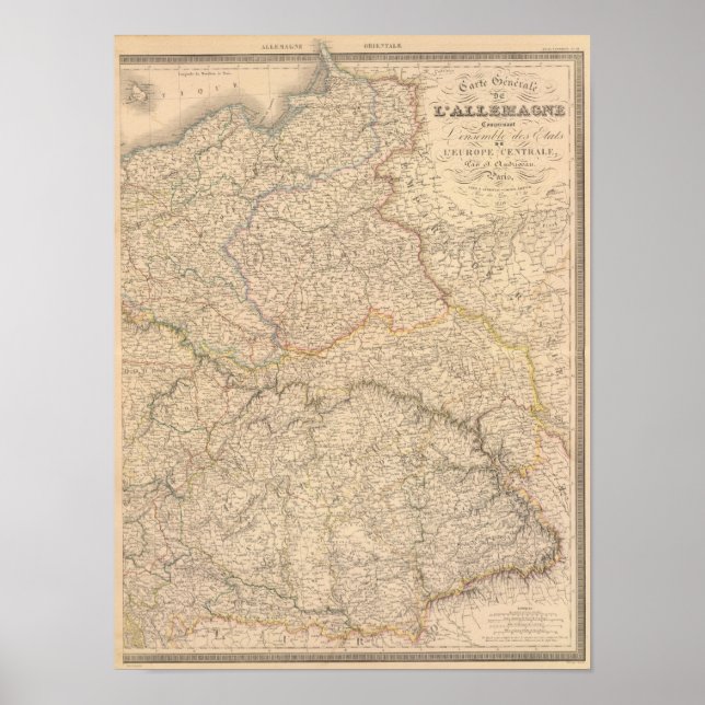 Pôster Alemanha Oriental (Frente)