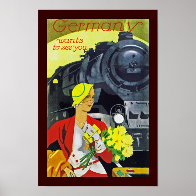 Pôster Alemanha quer te ver (Frente)