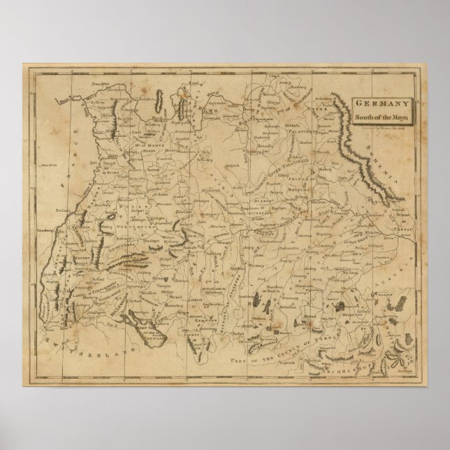 Poster Alemanha Sul 2 (Frente)