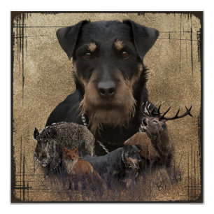 Pôster Alemão Jagdterrier Tapeçaria