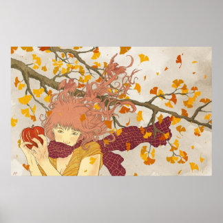 Poster Alemão para o outono