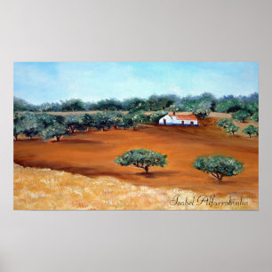 Poster Alentejo in Portugal site