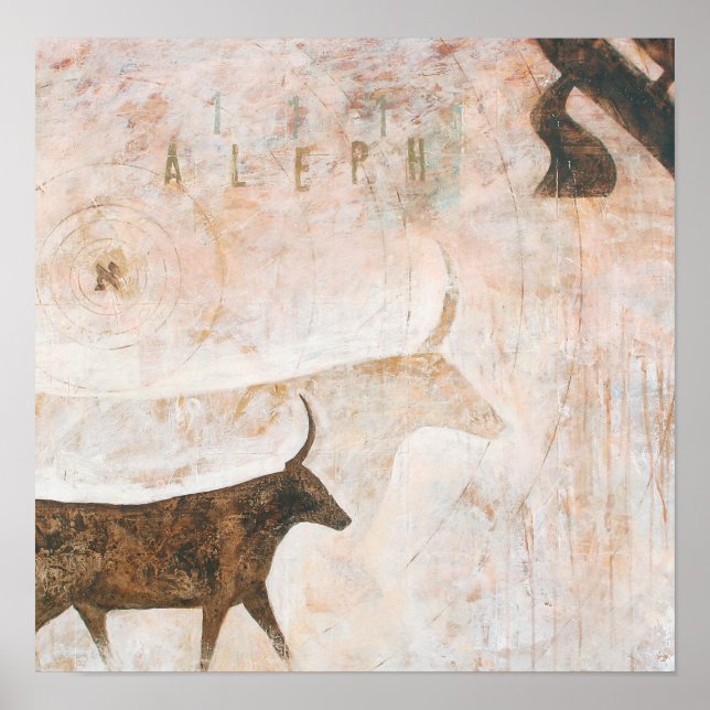 Poster ALEPH 100x100 cm (Frente)