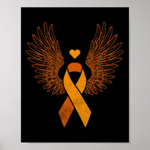 Poster Alerta de cancer de sangue para a leucose por faix