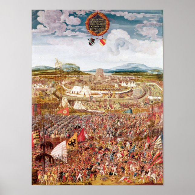 Pôster Alesia Besiegada por Julius Caesar (Frente)