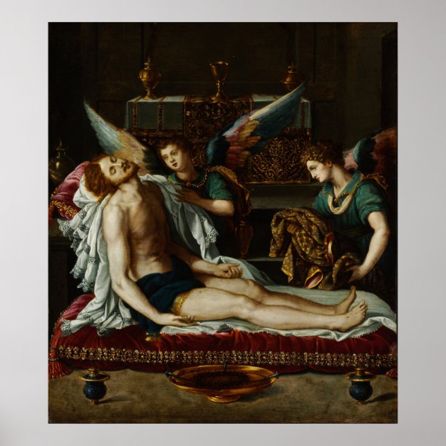 Poster Alessandro Allori - Corpo do Cristo inocentado (Frente)