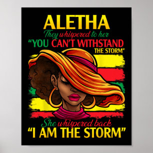 Poster Aletha Primeiro Nome Sobrenome Família História Ne
