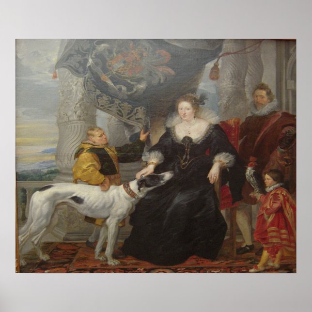 Poster Alethea Talbot, Condessa de Arundel (Frente)