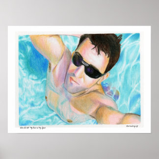 Poster "Alex All Wet" Minha Cara no Meu Spa...