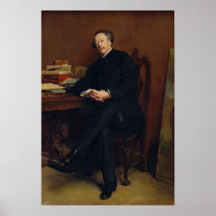 Pôster Alexander Dumas Fils 1877
