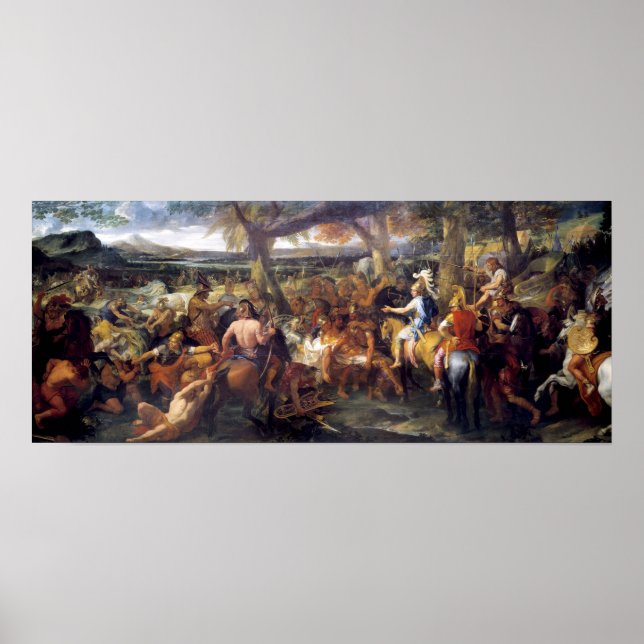 Poster Alexander e Porus (Frente)