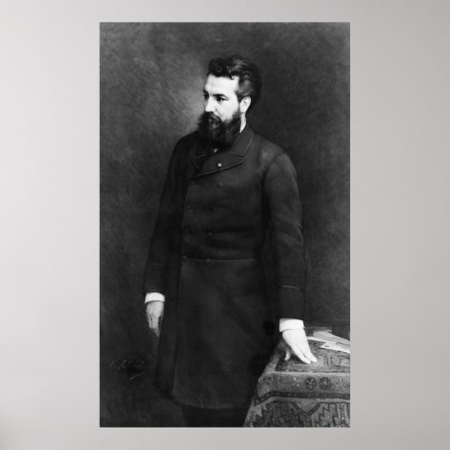 Pôster Alexander Graham Bell (Frente)