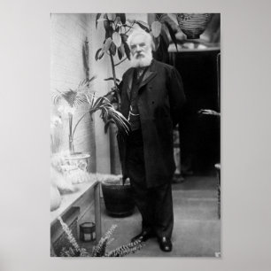 Poster Alexander Graham Bell - inventor do telefone