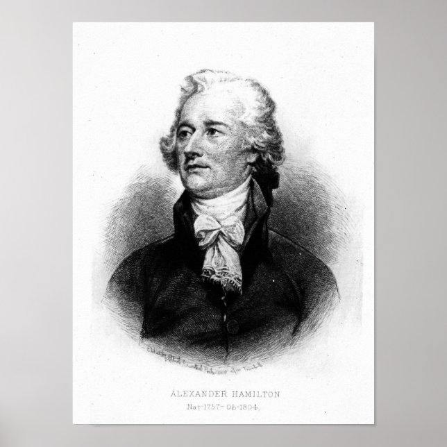 Poster Alexander Hamilton (Frente)