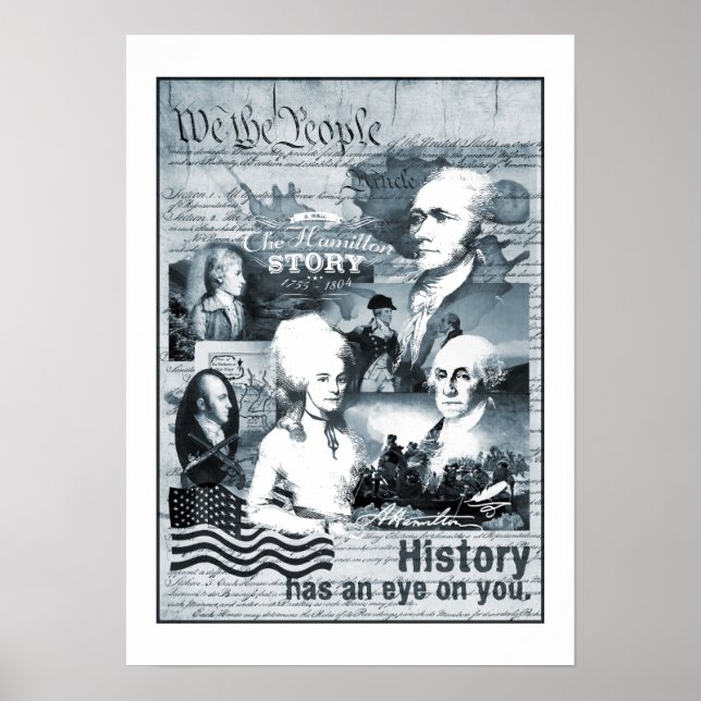 Poster Alexander Hamilton George Washington - Ofertas de  (Frente)