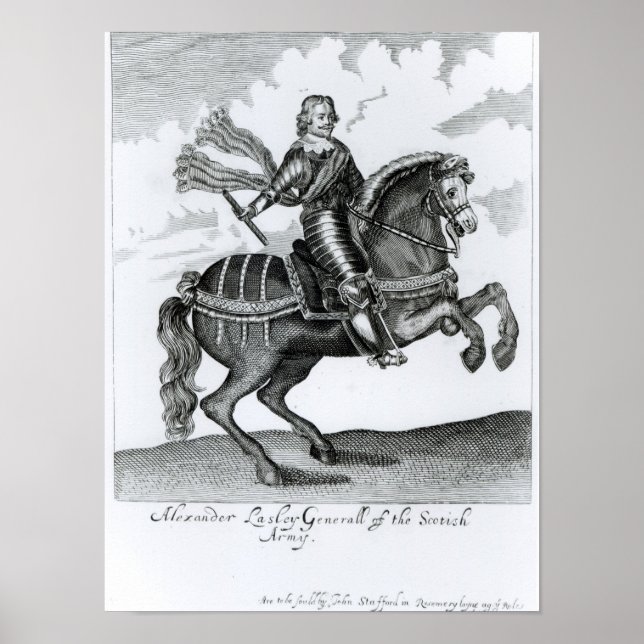 Poster Alexander Leslie 1rua Earl of Leven (Frente)
