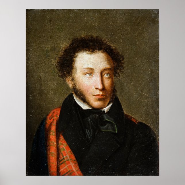 Poster Alexander Pushkin Portrait (Frente)