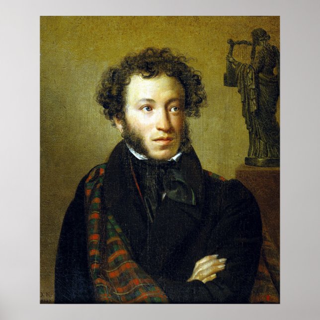 Poster Alexander Pushkin Portrait (Frente)