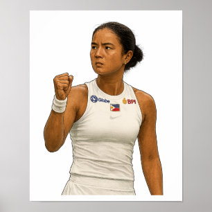 Poster Alexandra Eala - Campeão de Guadalajara 2025