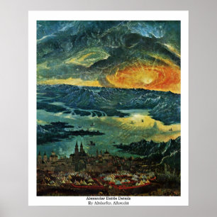 Poster Alexandre Detalhes Da Batalha Por Altdorfer, Albre