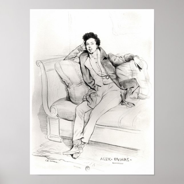 Pôster Alexandre Dumas Pere (Frente)