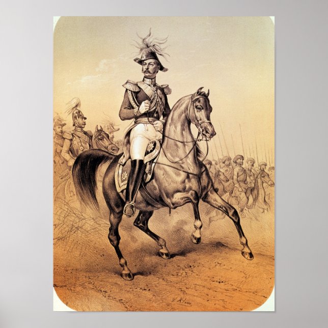 Poster Alexandre II Czar da Rússia (Frente)