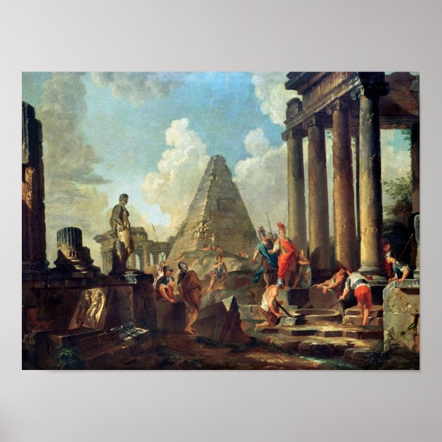 Poster Alexandre III, o Excelente diante do Tumba (Frente)