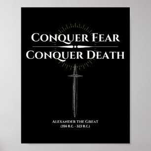 Poster Alexandre, O Excelente Conquistar o Medo Hist Moti