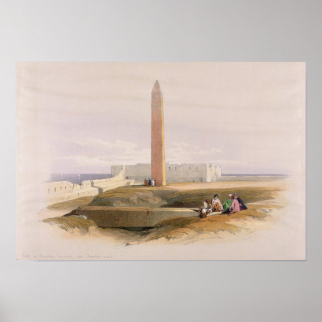 Pôster Alexandria, comumente chamada de Cleópatra (Frente)