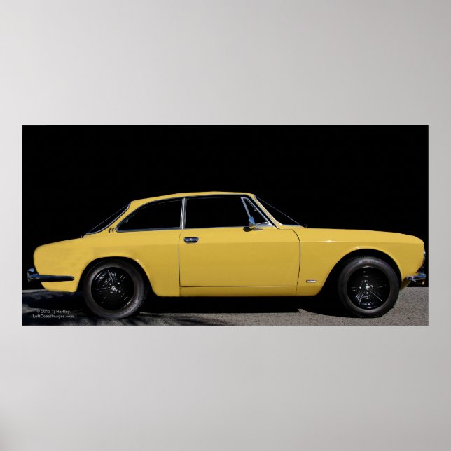 poster Alfa Romeo 2000 GTV iNiEZiONE 1974 (Frente)