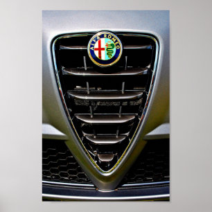Poster Alfa Romeo Classic Sports Car