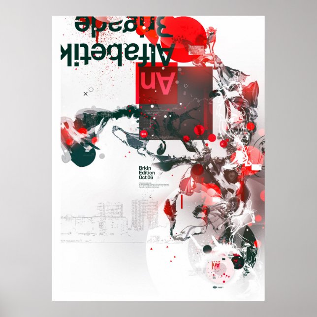 Pôster Alfabetik Brigade (Frente)