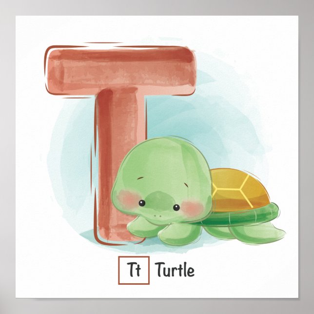 Poster Alfabeto Animal Cugado (Frente)