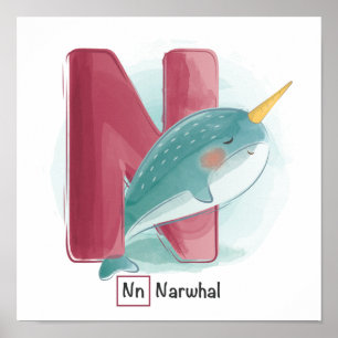 Poster Alfabeto Animal Cugado