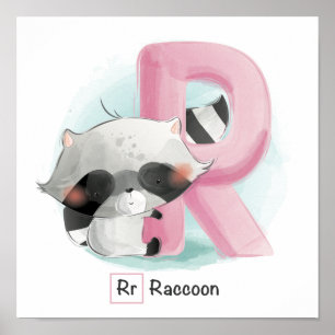 Poster Alfabeto Animal Cugado