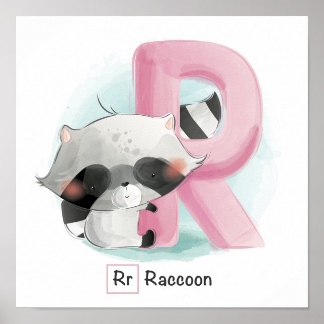 Poster Alfabeto Animal Cugado (Frente)