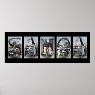 Pôster Alfabeto SAMOA - Nome Arte