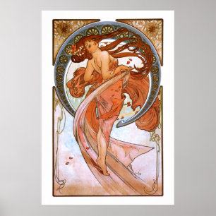 Pôster Alfons Mucha: Dança