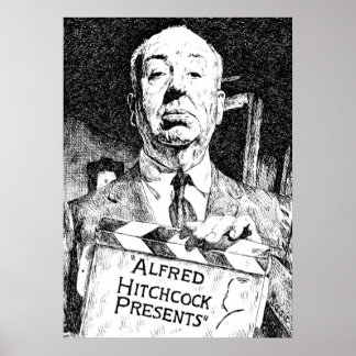 Poster Alfred Hitchcock Presente