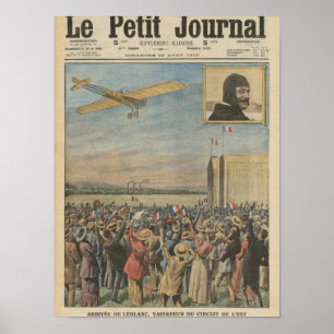 Pôster Alfred Leblanc que chega em Issy-les-Moulineaux