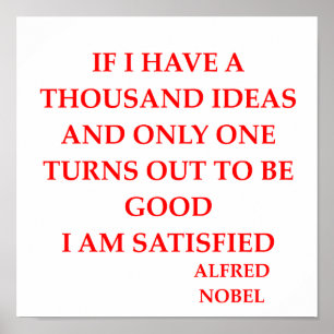 Poster alfred nobel