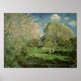 Pôster Alfred Sisley | Jardim da Família Hoschede