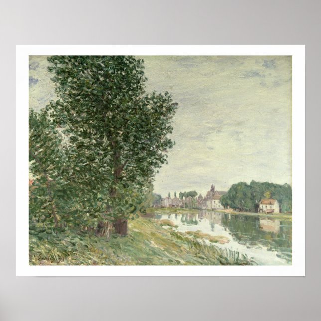 Poster Alfred Sisley | Moret-sur-Loing (Frente)