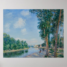Poster Alfred Sisley - Santo-Mammes. June Sunshine