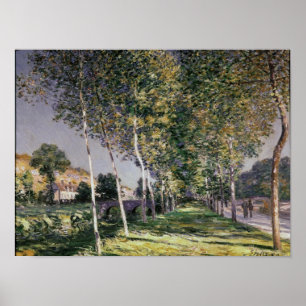 Poster Alfred Sisley The Walk